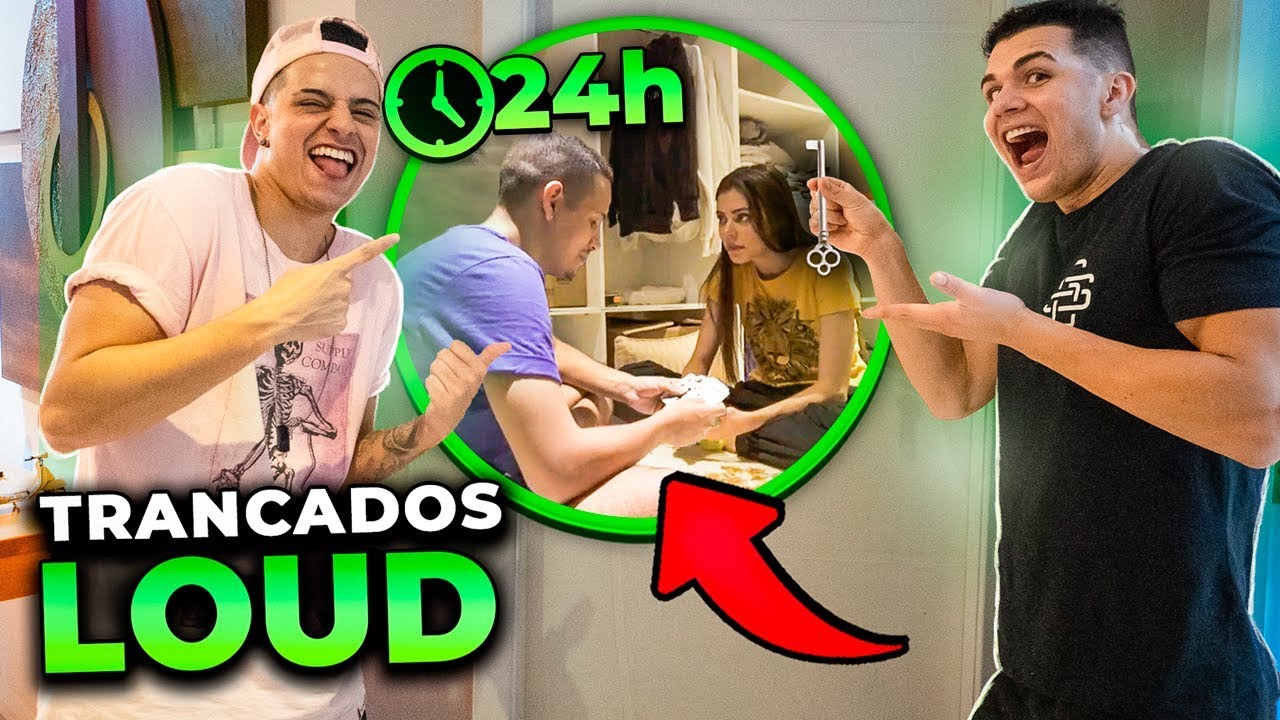 ELES FICARAM 24H TRANCADOS NO ARMÁRIO DA LOUD E...
