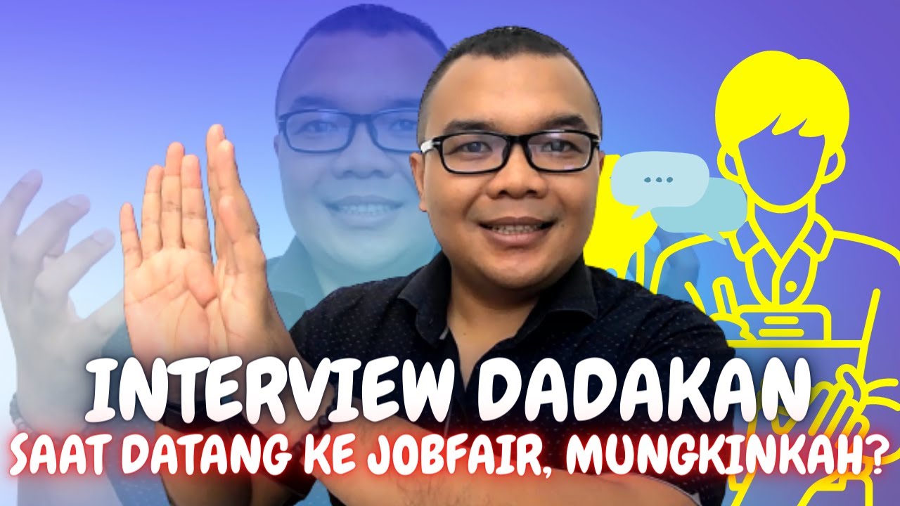 TIPS BURSA KERJA | DAPAT KESEMPATAN INTERVIEW DADAKAN | PERTAMA KALI KE JOB FAIR OFFLINE #AGASANTAI