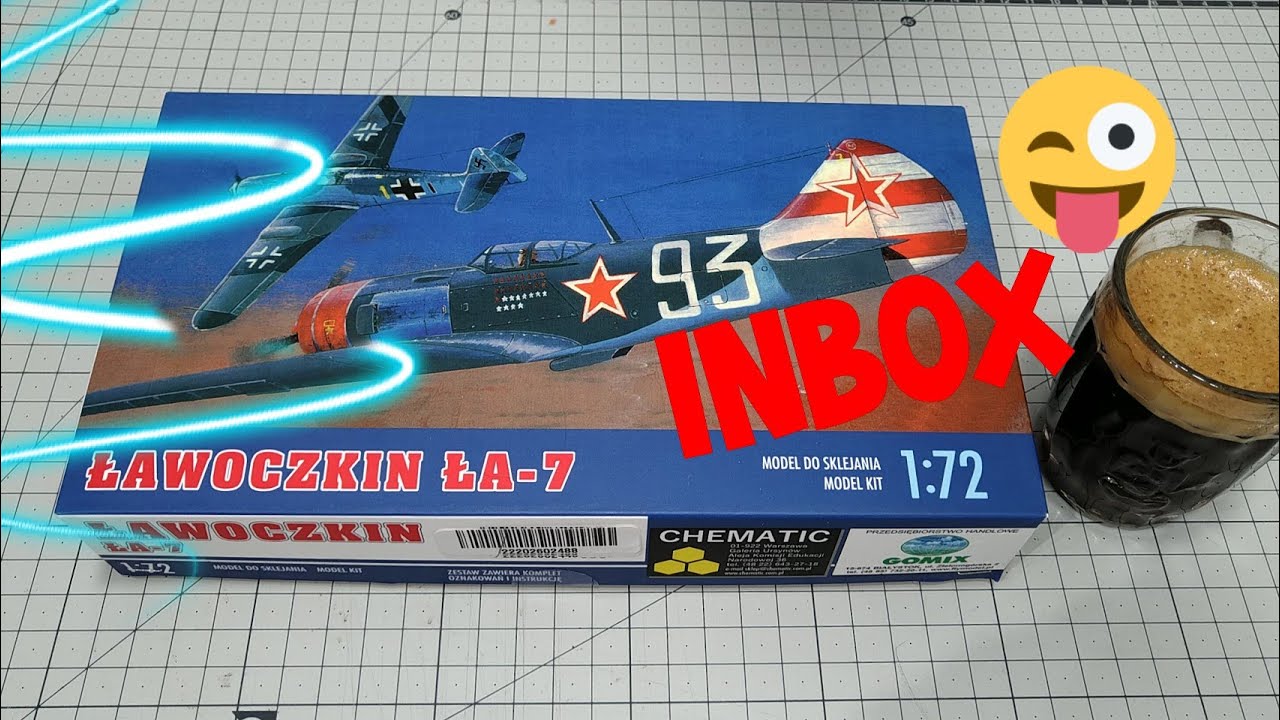 Ławoczkin Ła-7 Gomix 1:72 Inbox 4k