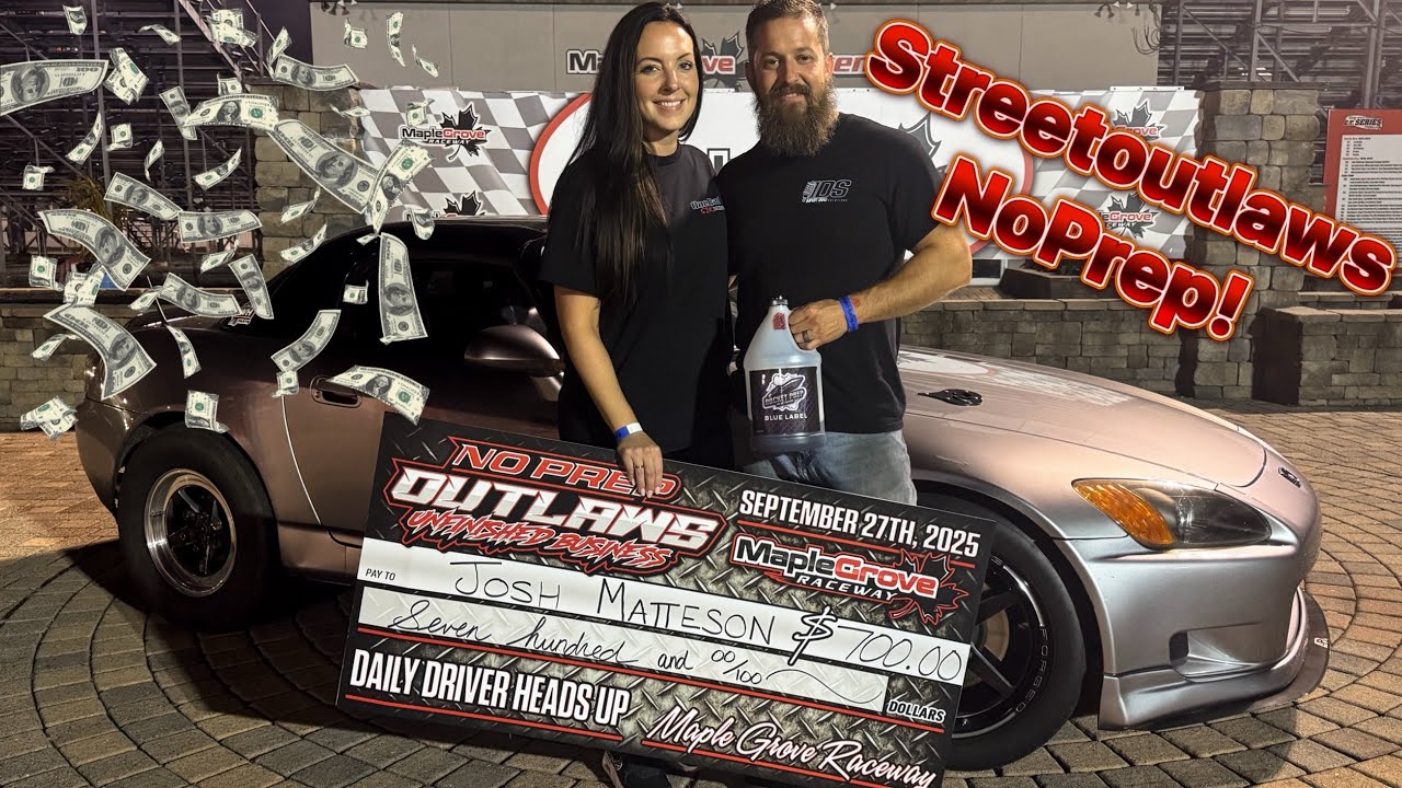 Street Outlaws No Prep at Maple Grove! 