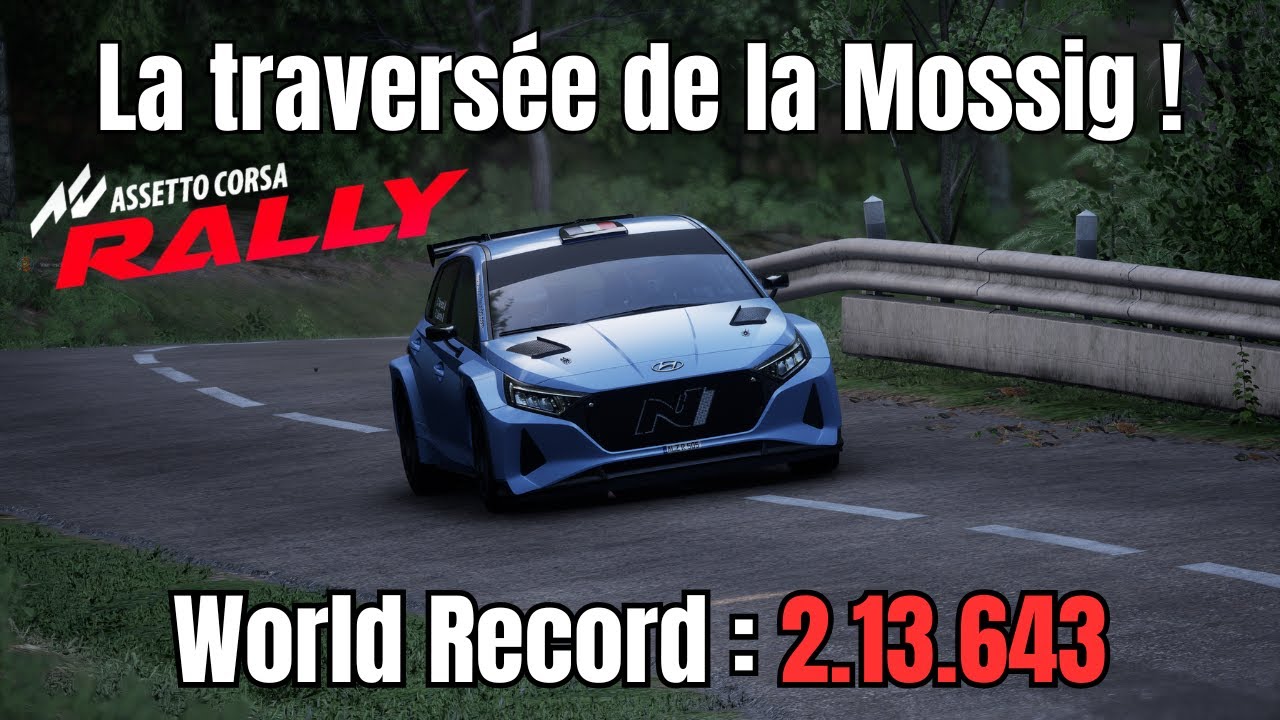AC Rally World Record : 2.13.643 | La traversée de la Mossig | Hyundai - i20 Rally2 - 2021