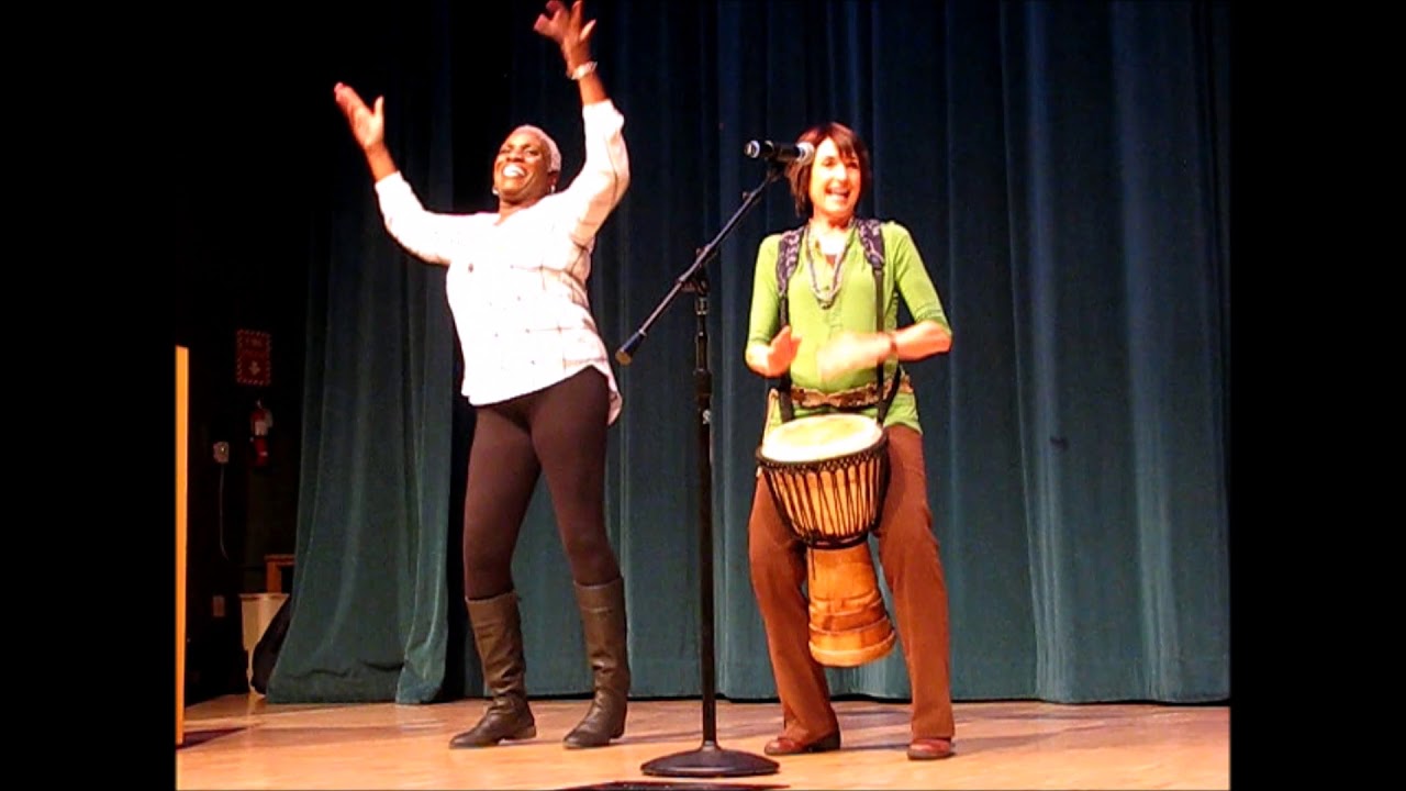 Funga Alafia with djembe