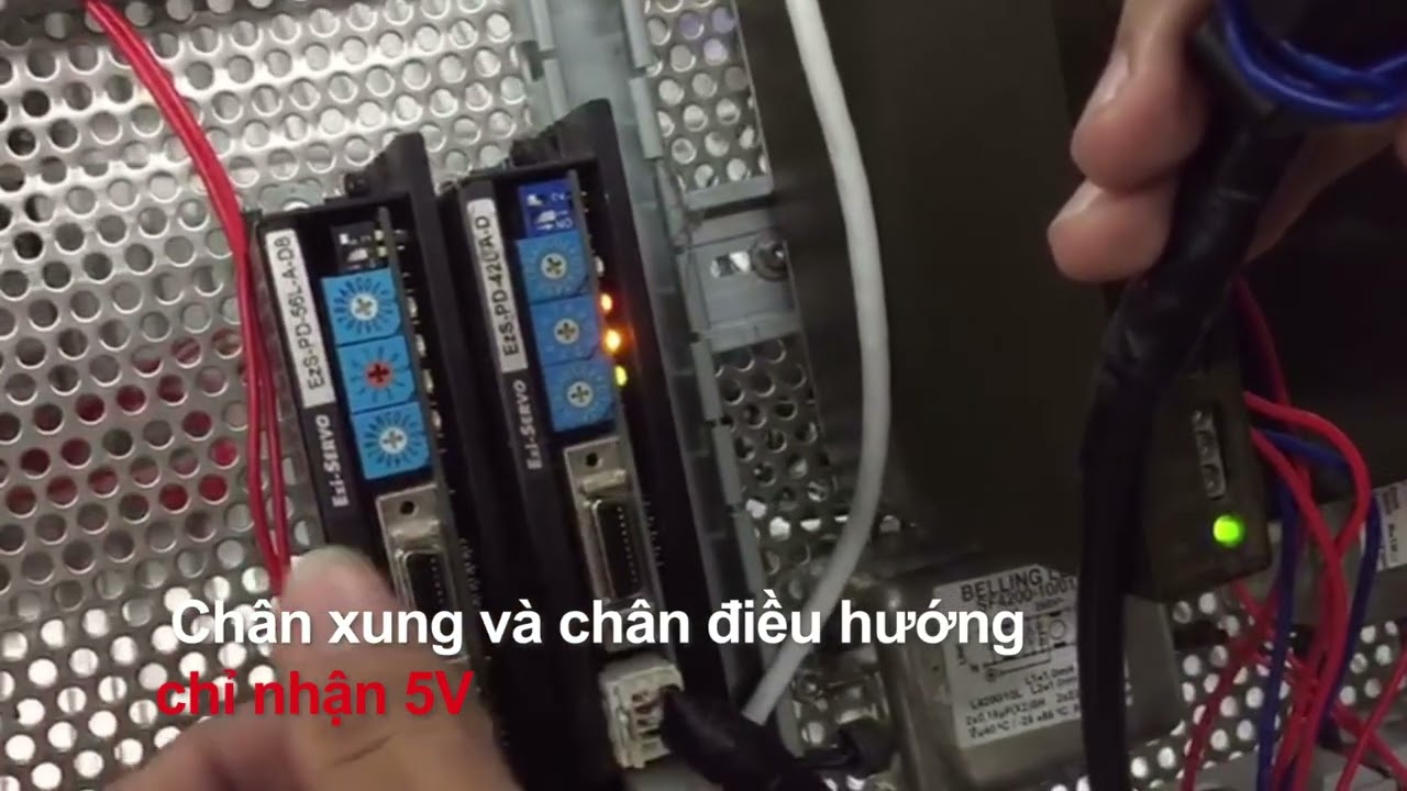 Hướng dẫn sử dung nhanh Driver Servo Ezi
