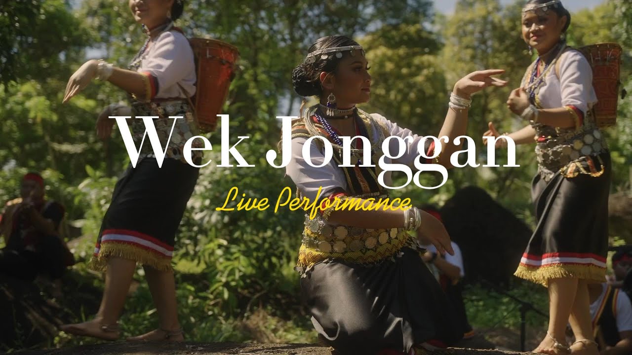 WEK JONGGAN, Dayak Salako folk song LIVE