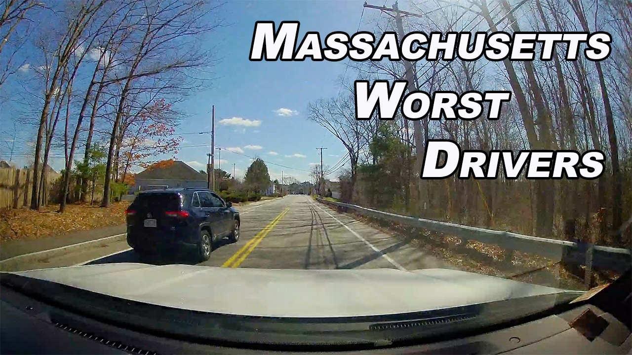 Massachusetts Dash Cam - The Worst Drivers On my Commute