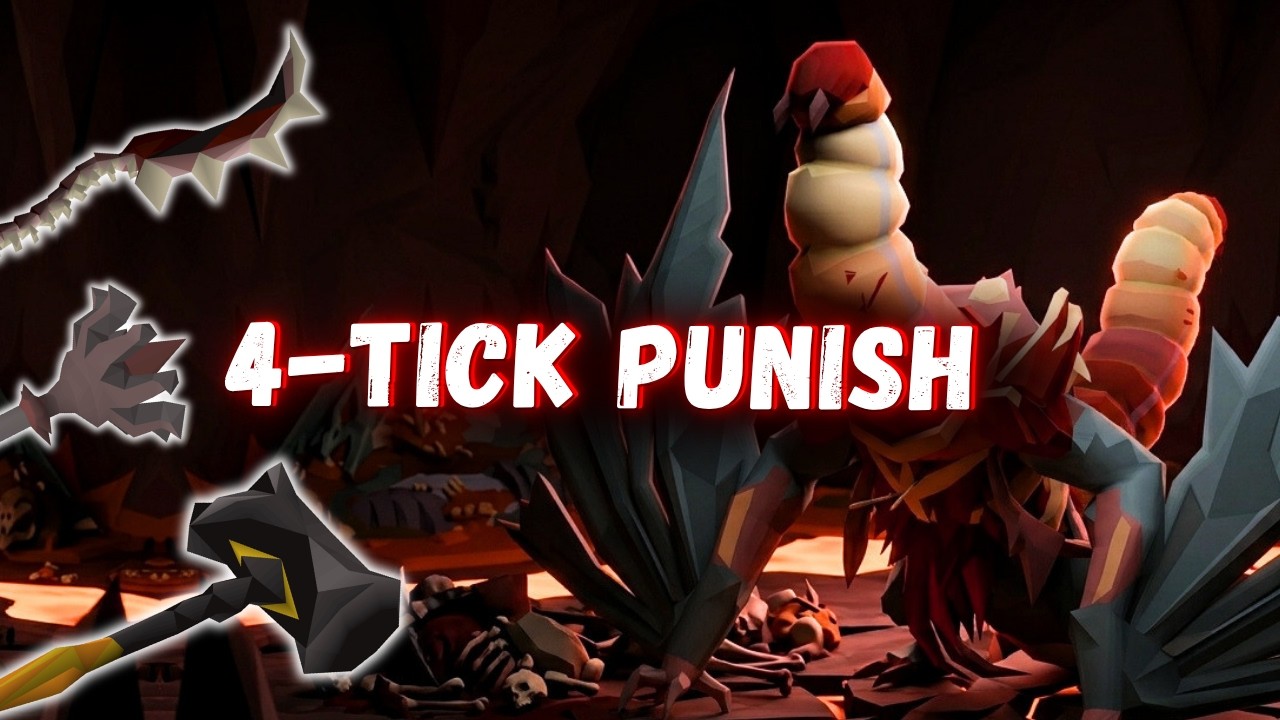 Perfect Melee Punish Guide for Maggot King (OSRS)