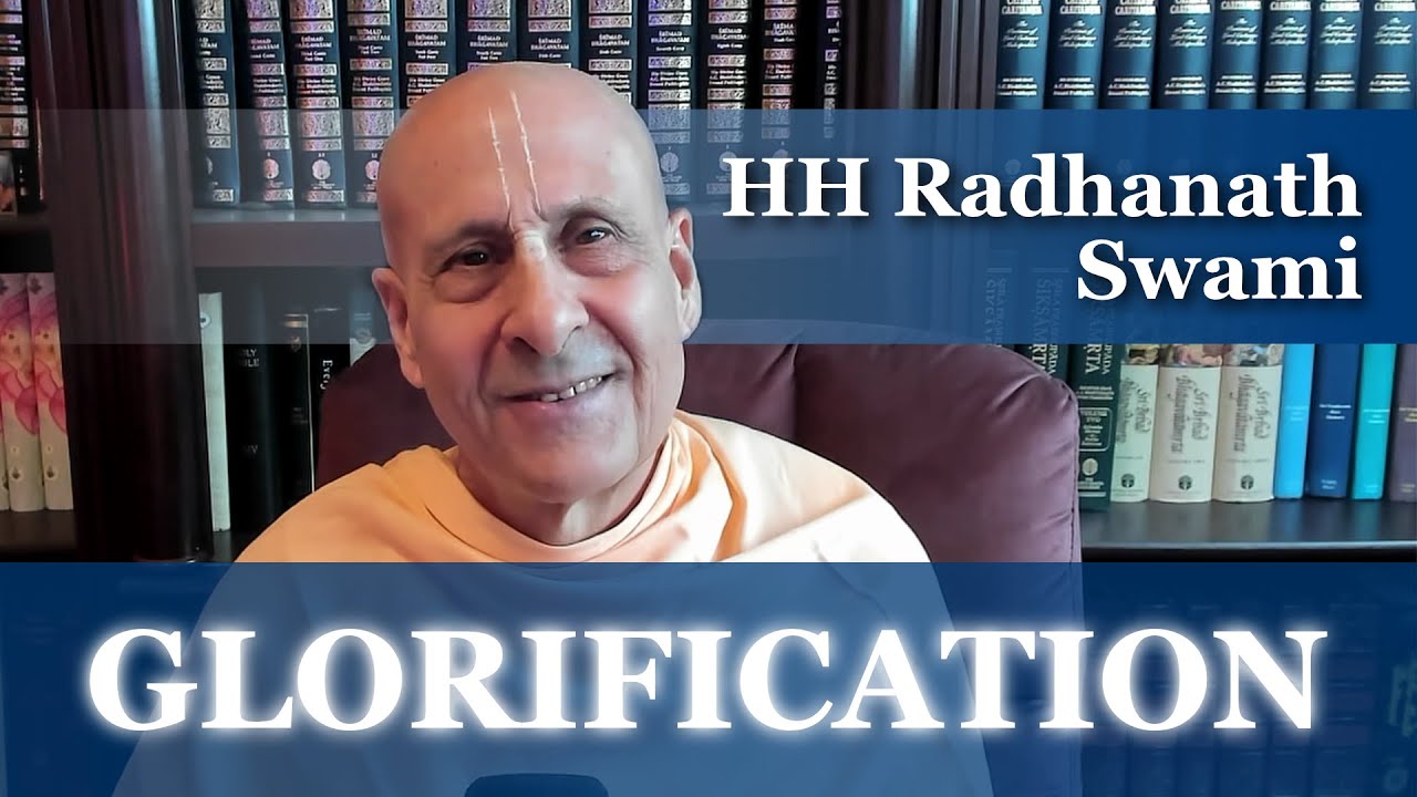 HH Radhanath Swami - Glorification of HH Kadamba Kanana Swami
