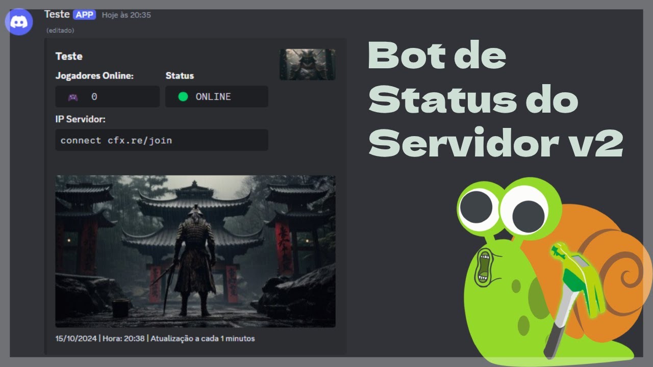 [Fivem] Bot de Status do Servidor V2