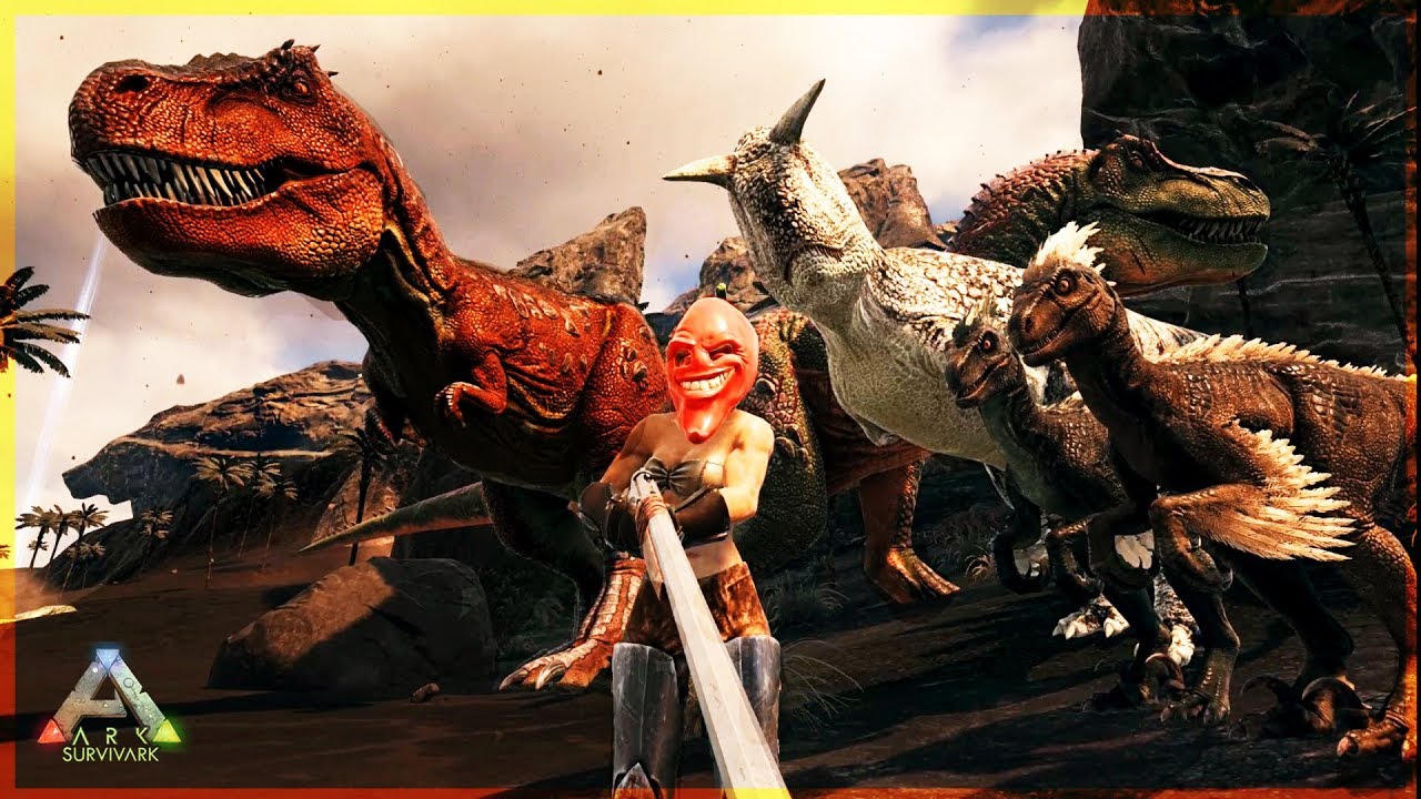 CONSEGUIMOS TRES T-REX !!!!