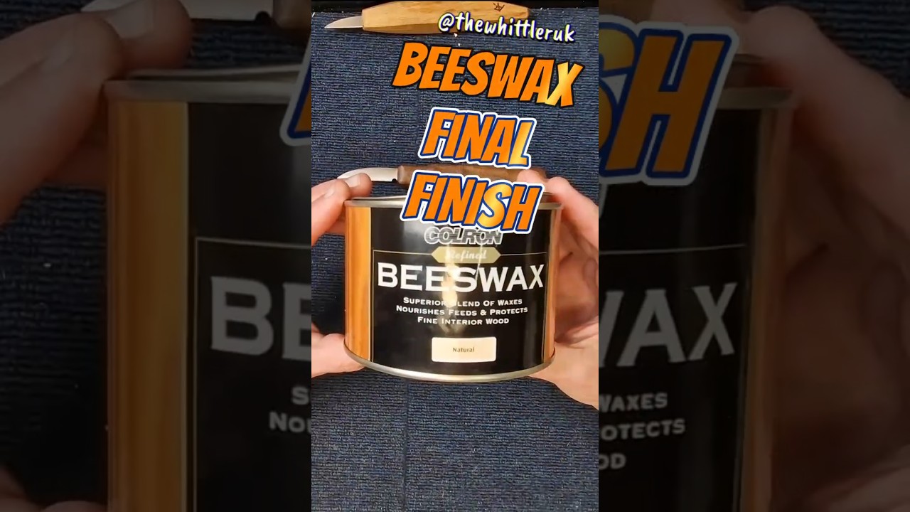 Рукоятка ножа, обработанная пчелиным воском #шорты #пчелиныйвоск #классическоедерево