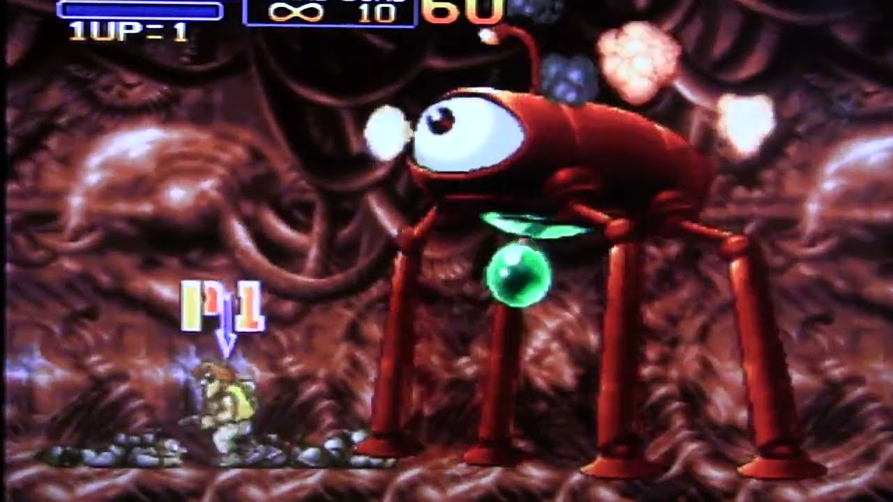 METAL　SLUG　3　兵隊ゾンビが襲って来ます。