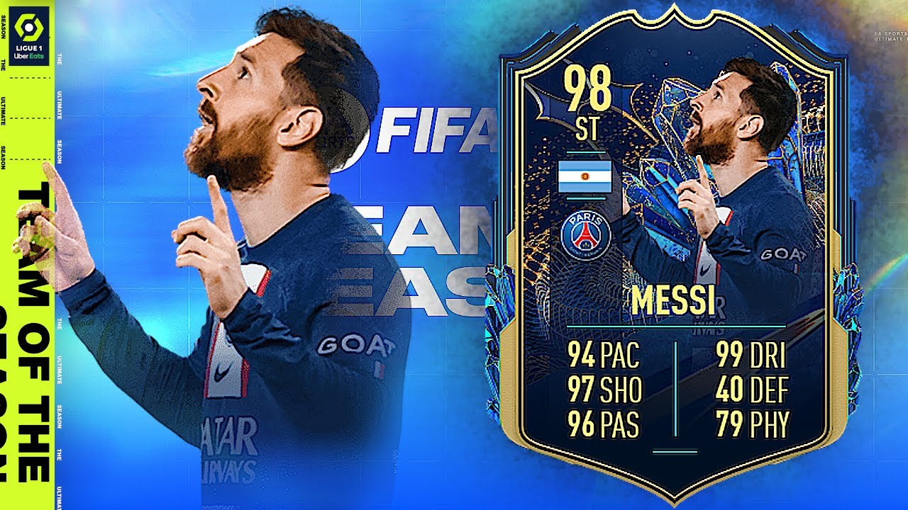 FIFA 23: 98 TOTS LIONEL MESSI REVIEW - GOAT MESSI - FIFA 23 ULTIMATE TEAM