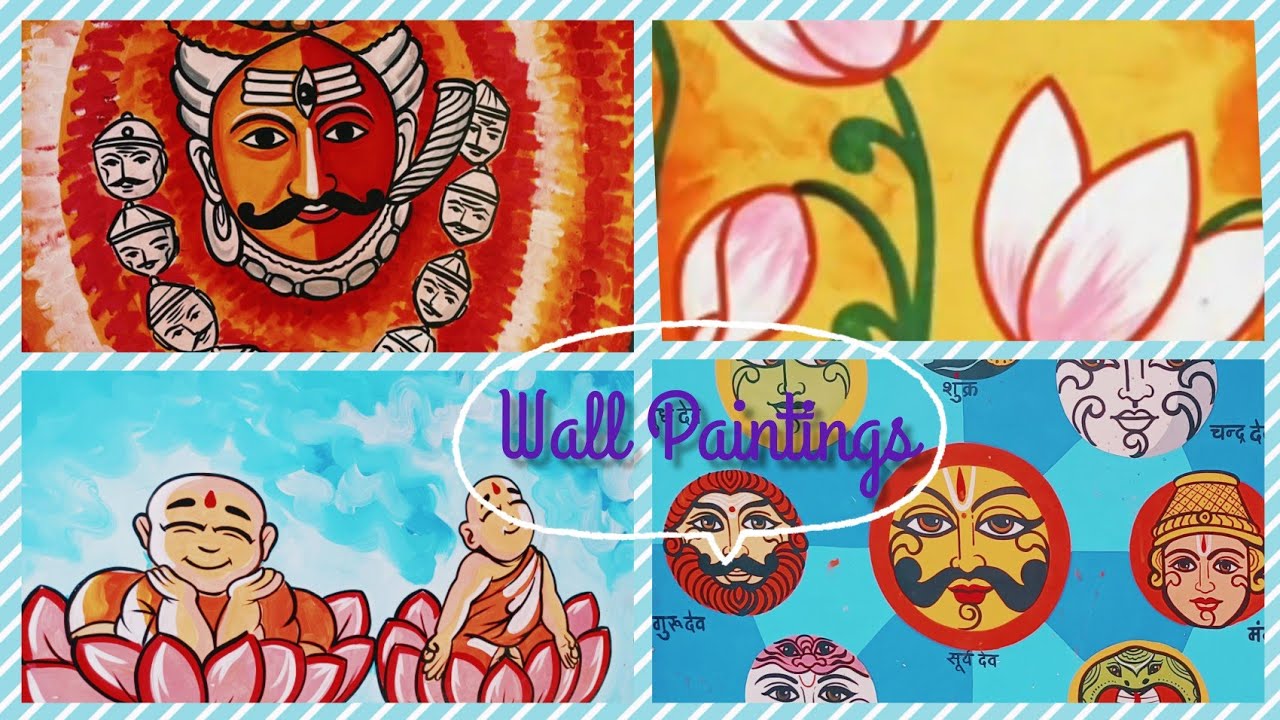 Beautiful Wall Painting|Varanasi