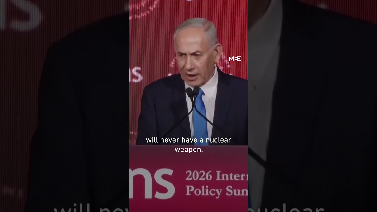 Netanyahu says as long as he&rsquo;s prime minister Iran won&rsquo;t have nuclear weapons