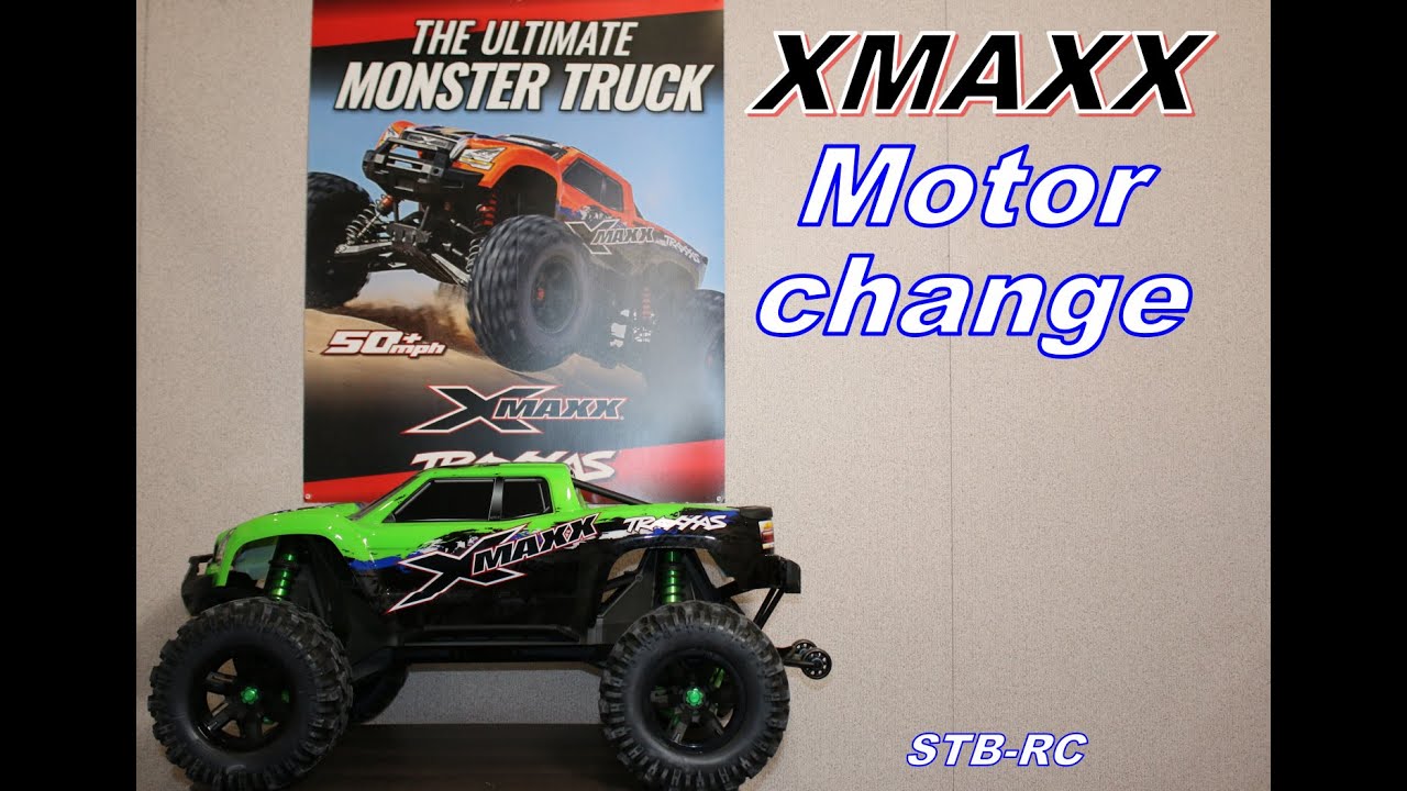 How To Change XMAXX Motor Step By Step Video