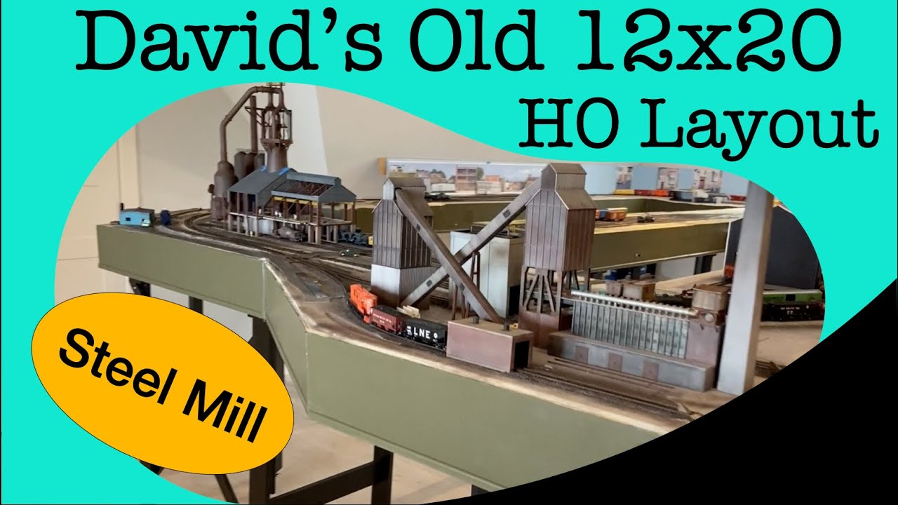 David's Old HO model Railroad layout