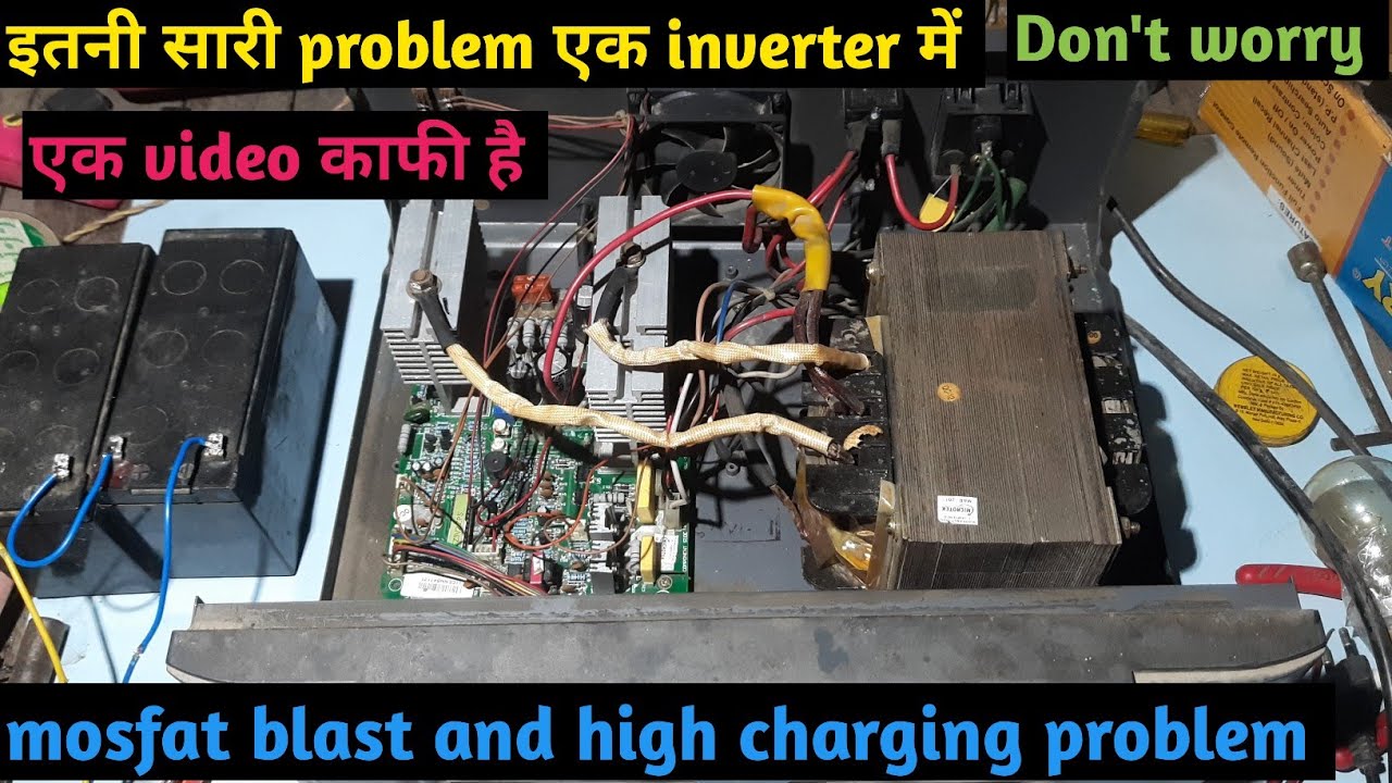 Microtek 24volt inverter  repair by Dushyant electronics