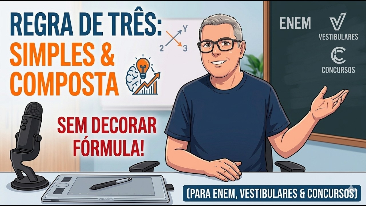 QUESTÃO 5 - REGRA DE TRÊS SIMPLES -  INVERSAMENTE PROPORCIONAL #enem #viralisa #concursomilitar