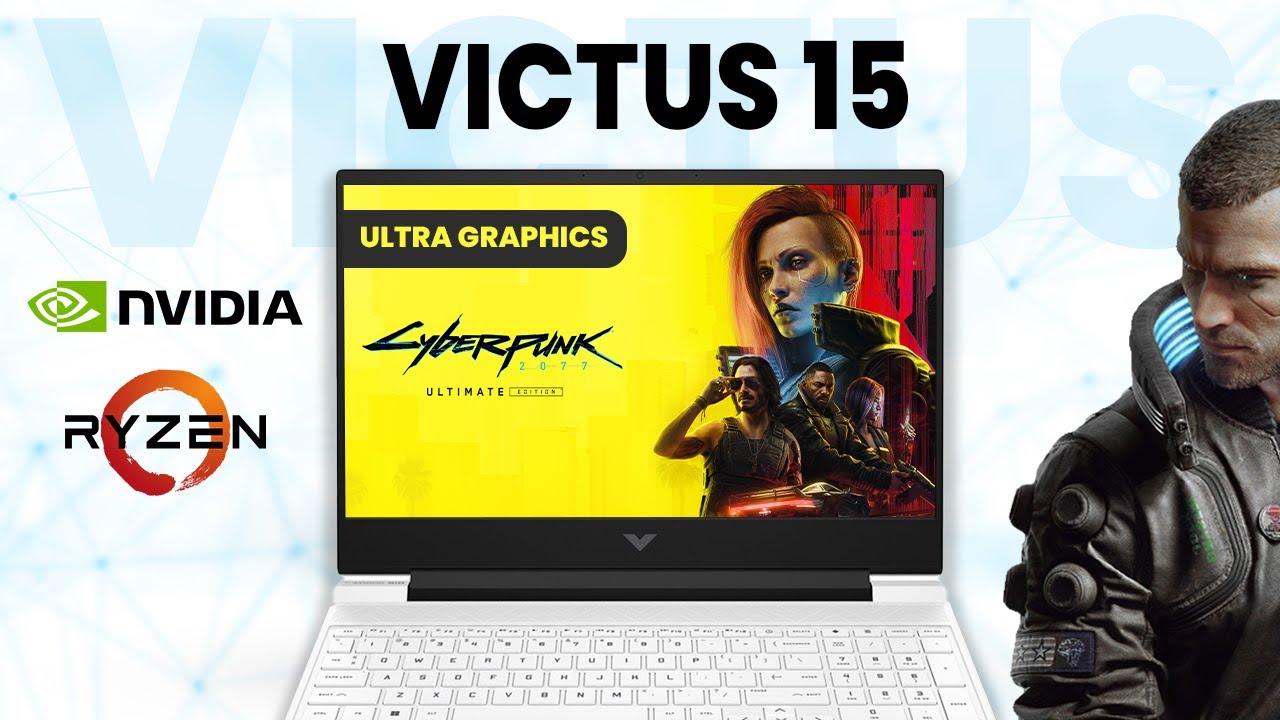 Wypr&oacute;bowaliśmy RTX 3050 w Cyberpunk 2077 NA ULTRA! | Recenzja HP Victus 15