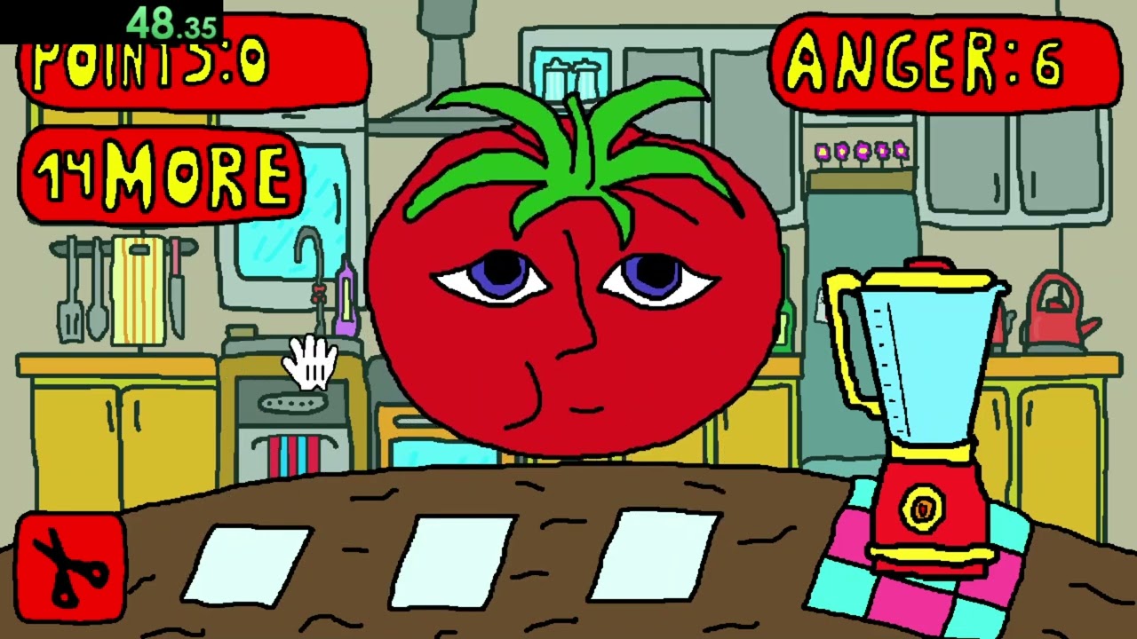 (WR RUN AGAIN) i speedran mr tomatos again (bad ending in 1:53)