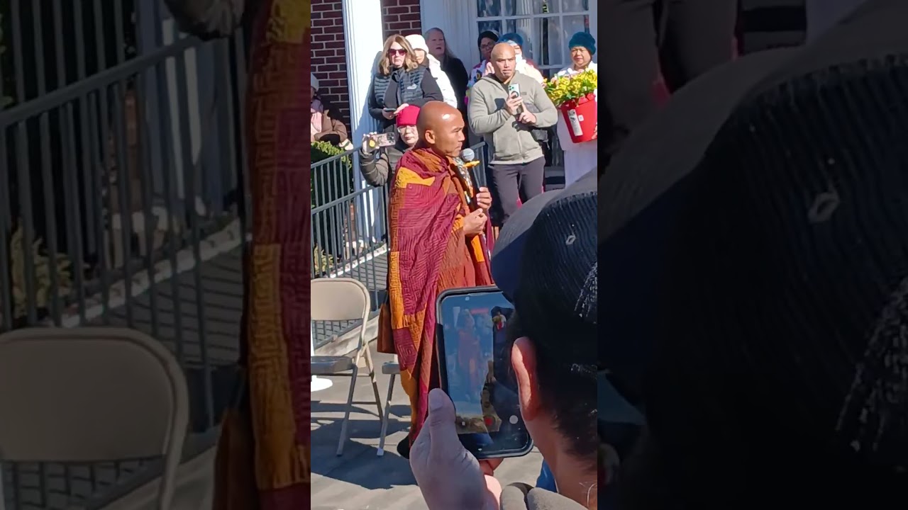 Full talk given by Venerable Bhikkhu Pannakara during the Monks #walkforpeace