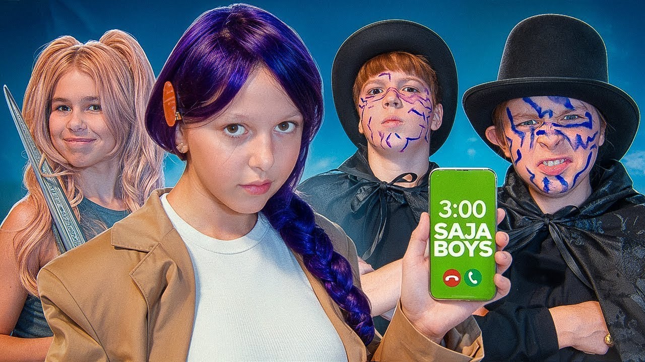 Амелка чека СУПЕРЗВЕЗДЕ! | K-Pop Demon Hunters vs Saja Boys у стварном животу!