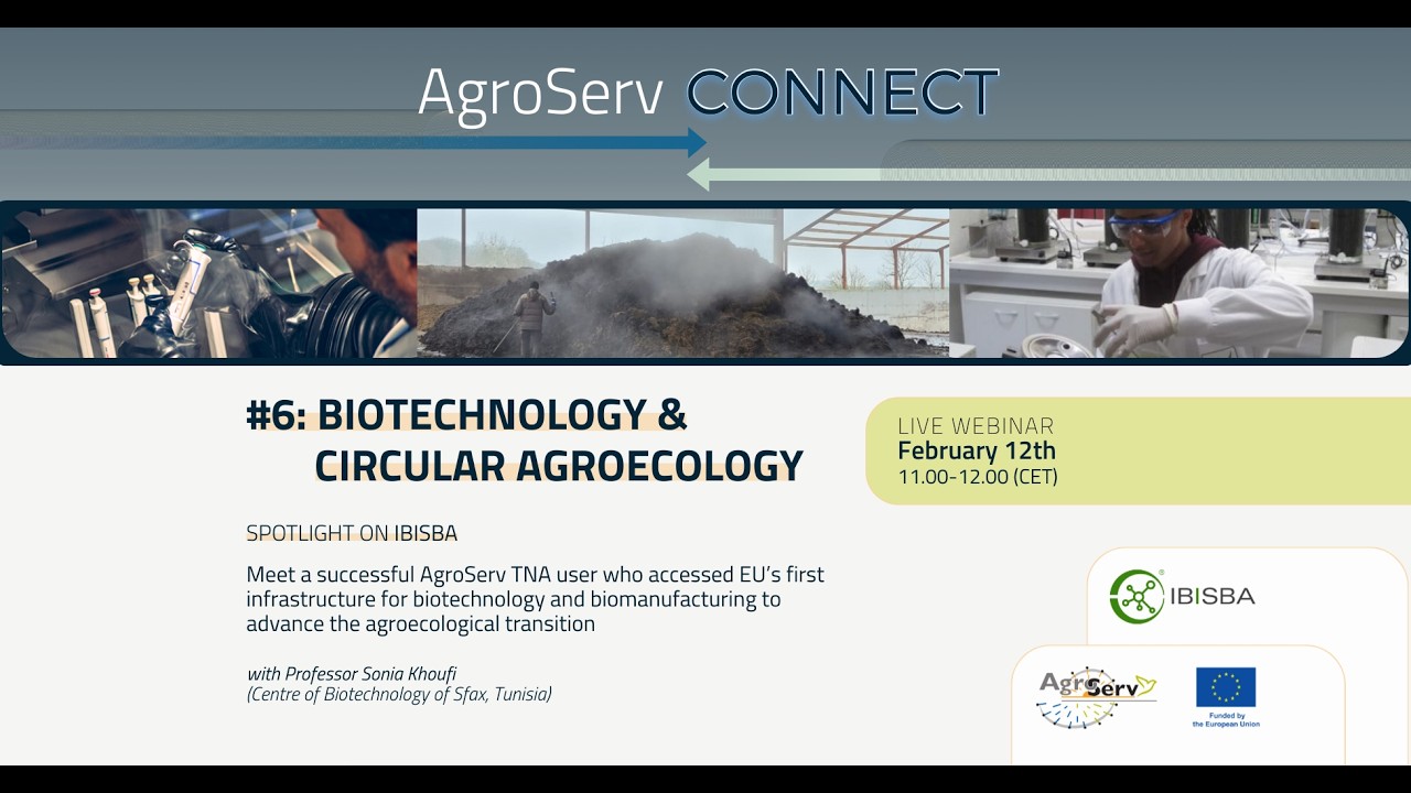 AgroServ Connect webinar — Biotechnology and Circular Agroecology