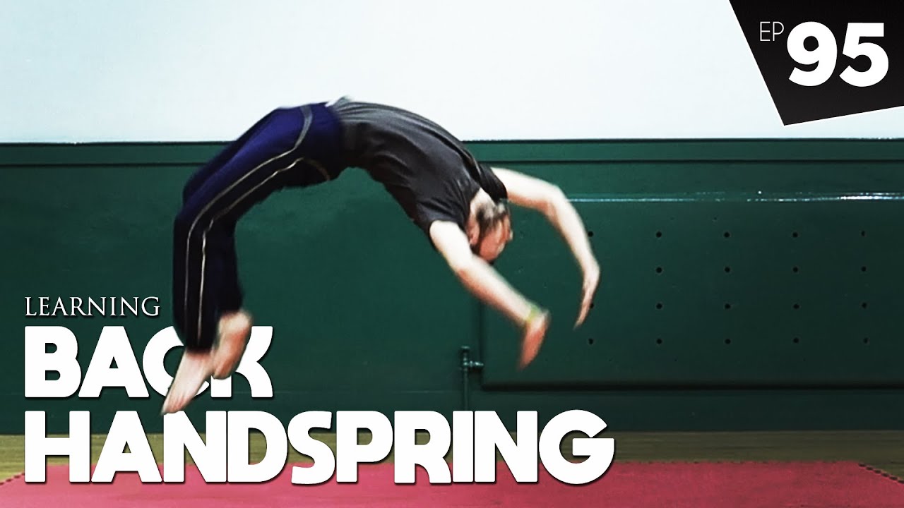 Learning BACK HANDSPRING | #capoeiraByMinho (Ep95)