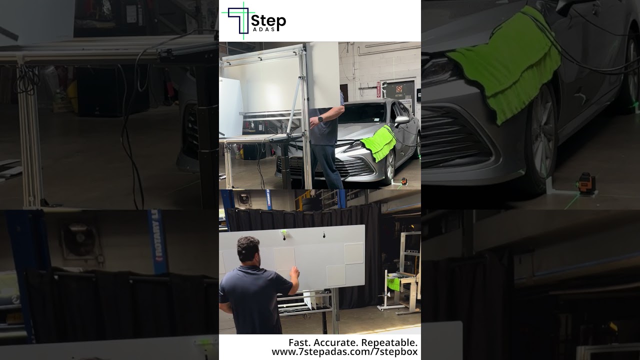 Toyota Camry Camera Target Placement + Calibration | 7 Step ADAS Calibration Training