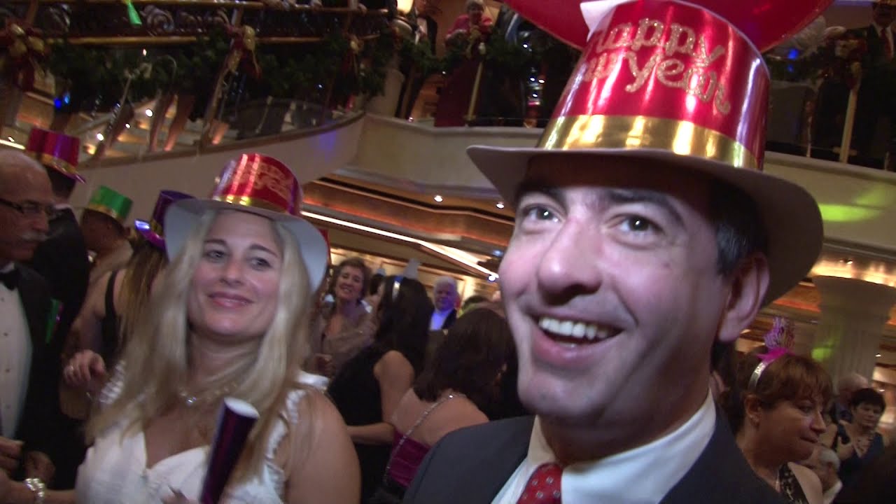 Crown Princess 2010 - New Years Eve Party. Dec 24th