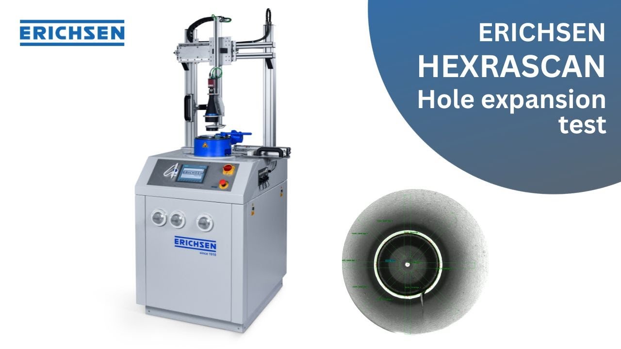 Advanced Sheet Metal Testing Solutions:  Hole Expansion Tests with HEXRASCAN I & II