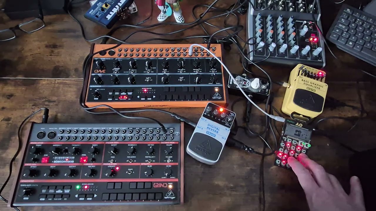 Just playing around. #synth 