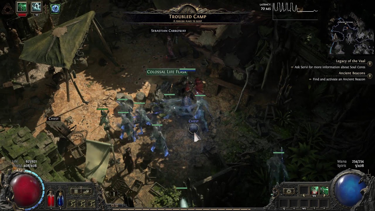 Path Of Exile 2 - Rage Stacker Shaman Minion Leveling