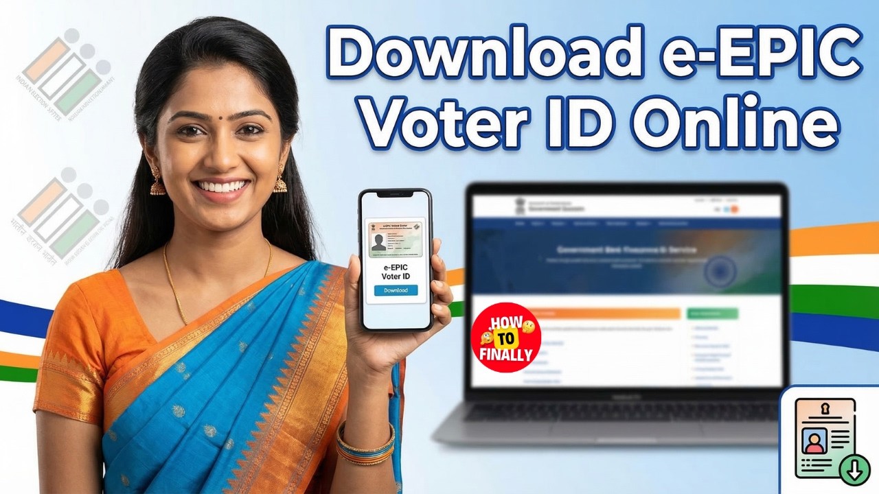 How to Download e EPIC Voter ID Card Online | How to Download Voter Card PDF Online