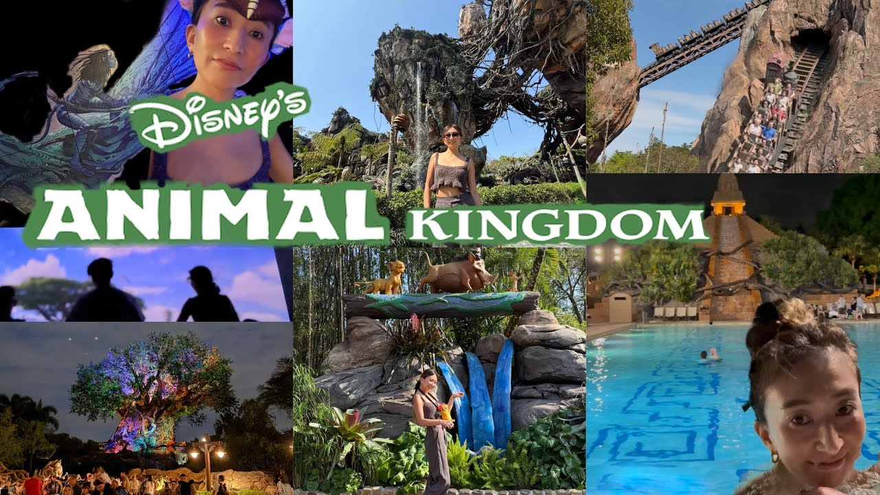 【WDW🐭🇺🇸】圧巻のアバターエリアとアトラクション✨絶叫アトラクション🎢ホテルのプール👙