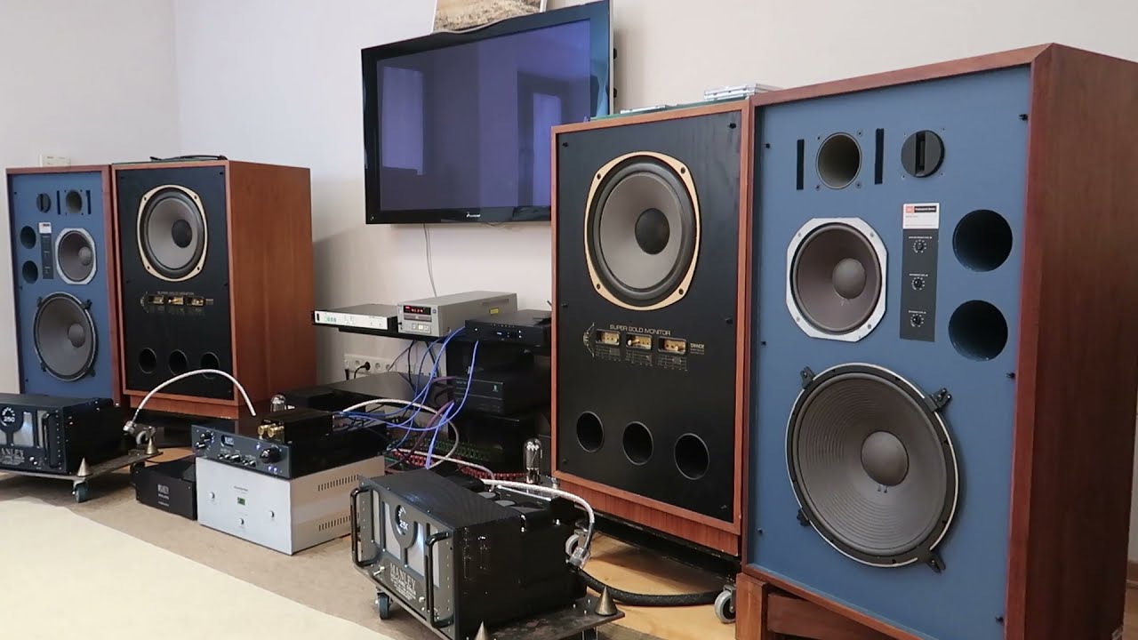 MANLEY NEO CLASSIC 250 MONOBLOCKS @ TANNOY SGM 3000 SUPER GOLD MONITOR