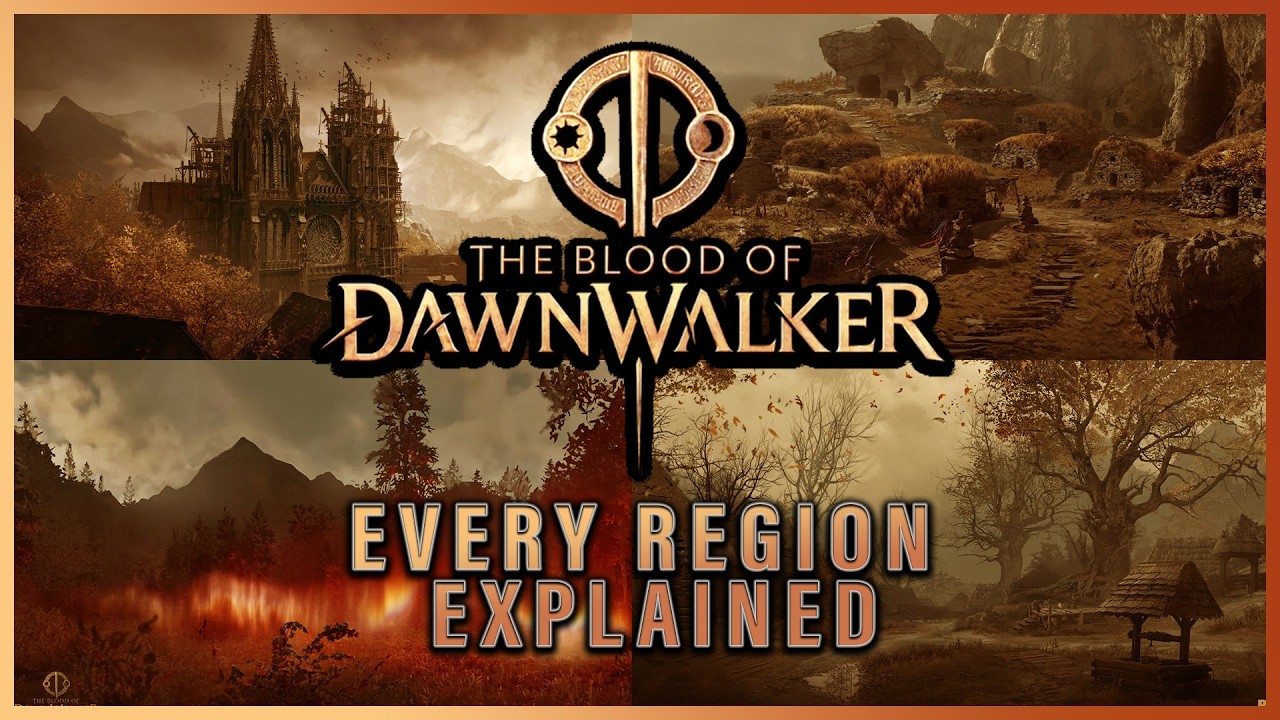 Все регионы Вейл-Сангоры: разбор | Лор The Blood of Dawnwalker