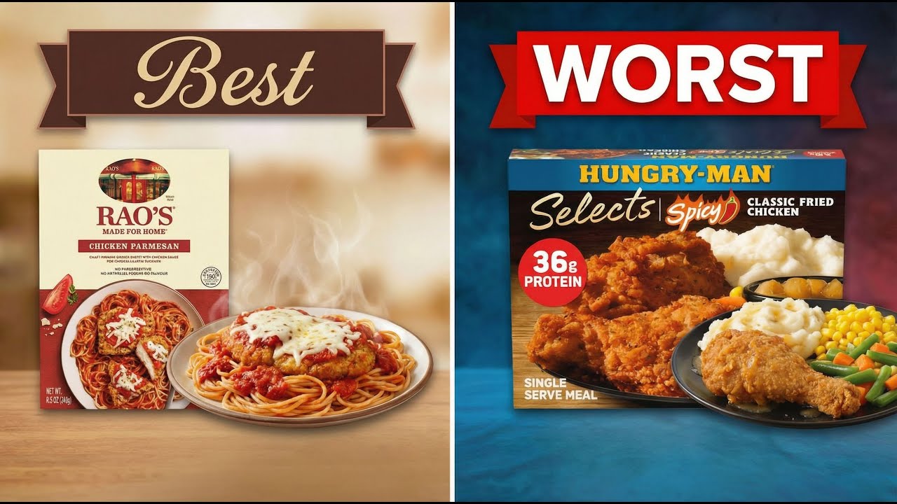 The 5 US Frozen Dinners You MUST Avoid and 5 That Are Absolute Must-Trys!