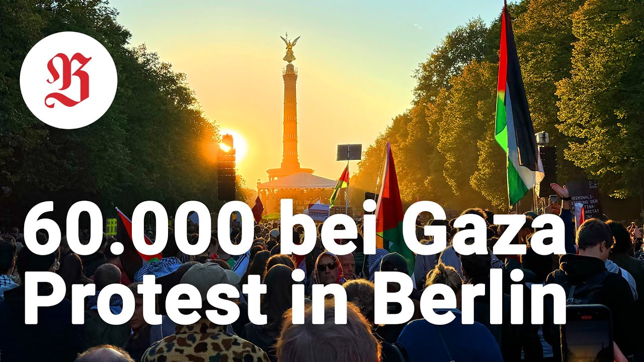 60.000 in Berlin: All Eyes on Gaza – größte Demo für Palästina