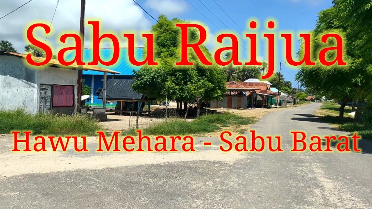 Sabu Raijua, NTT