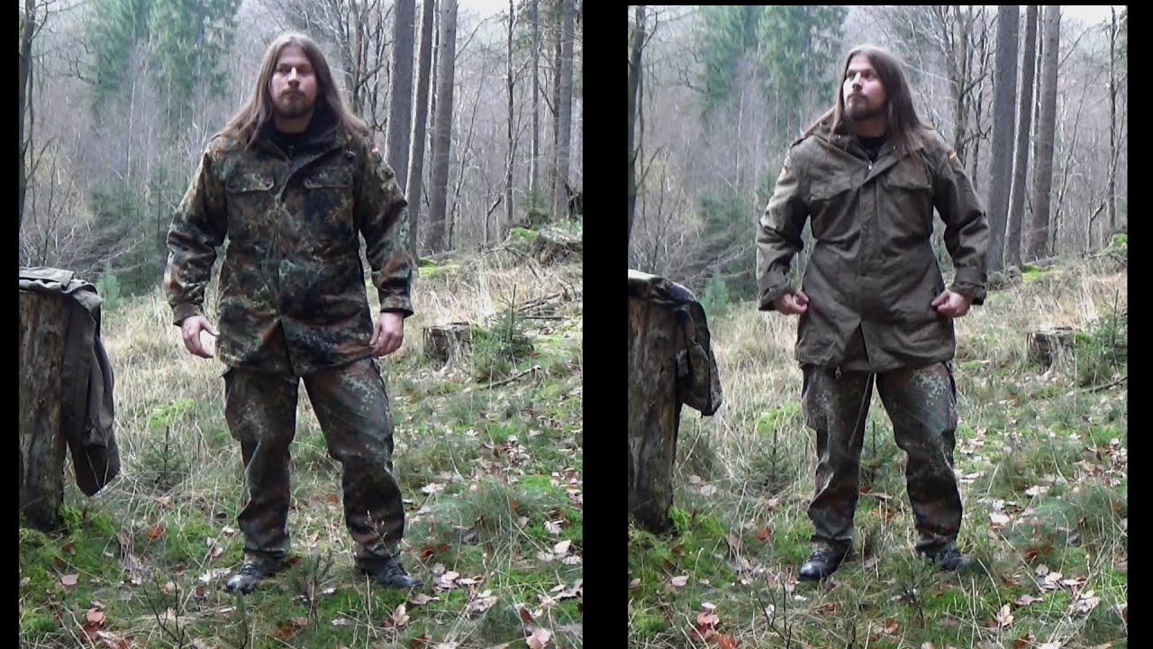 Ausrüstungskunde #02 - BW Parka Oliv vs. Flecktarn