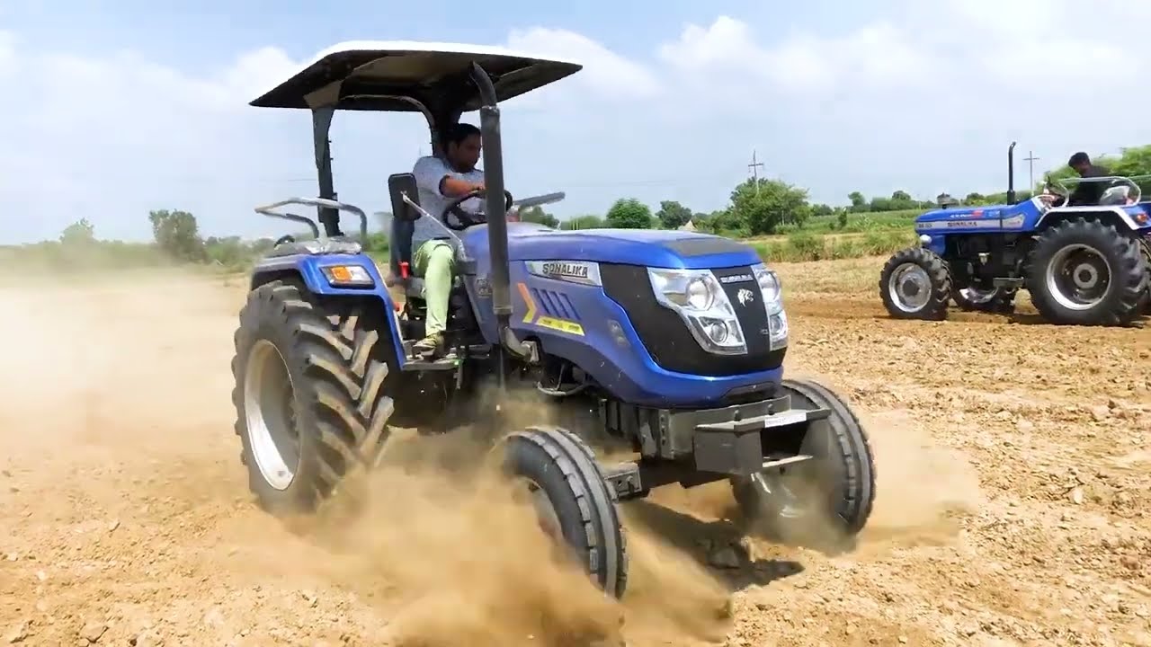 सोनालिका ने लॉन्च किया नया ट्रेक्टर CRDI इंजन के साथ Sonalika Tiger DI 65 CRDi Tractor Full Testing