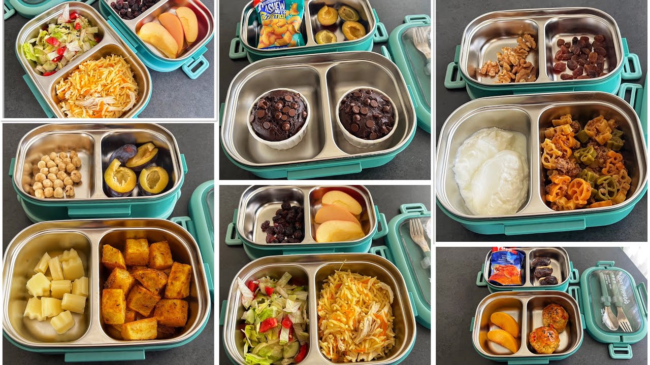 5-дневные практичные рецепты питания для школы💯✅ / Готовим ланчбокс