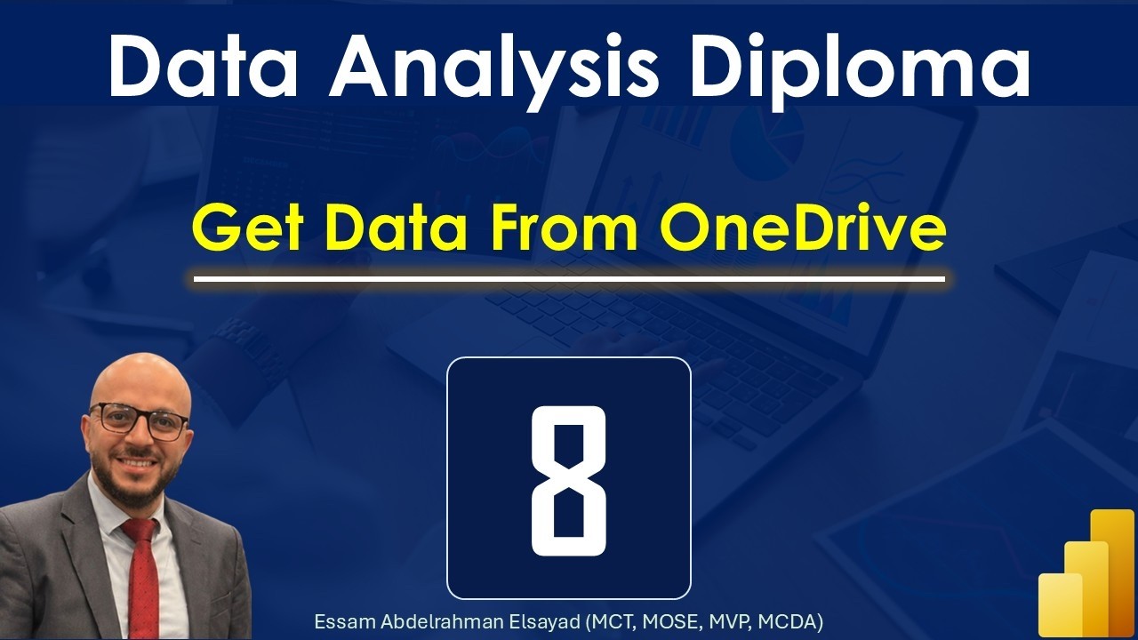 Get Data From OneDrive | EPS-8 | Microsoft Power BI Data Analysis Diploma