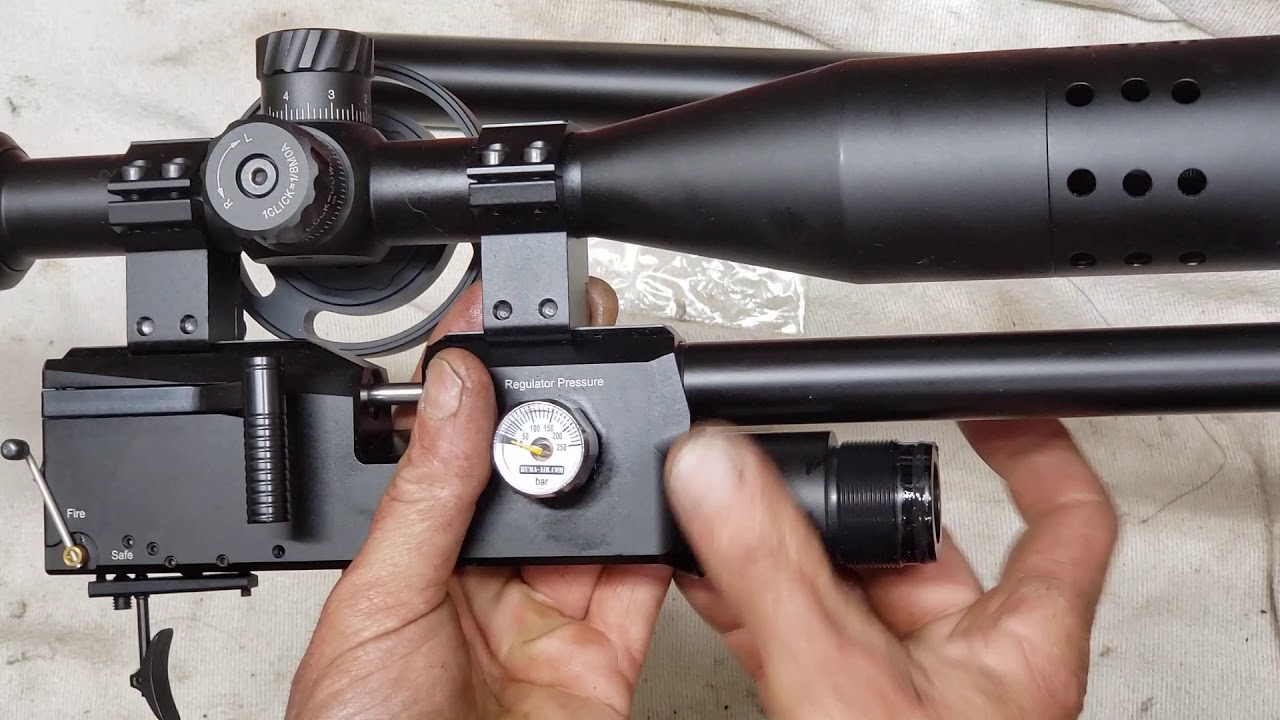 Earlier Dreamline model 500mm barrel and FX plenum