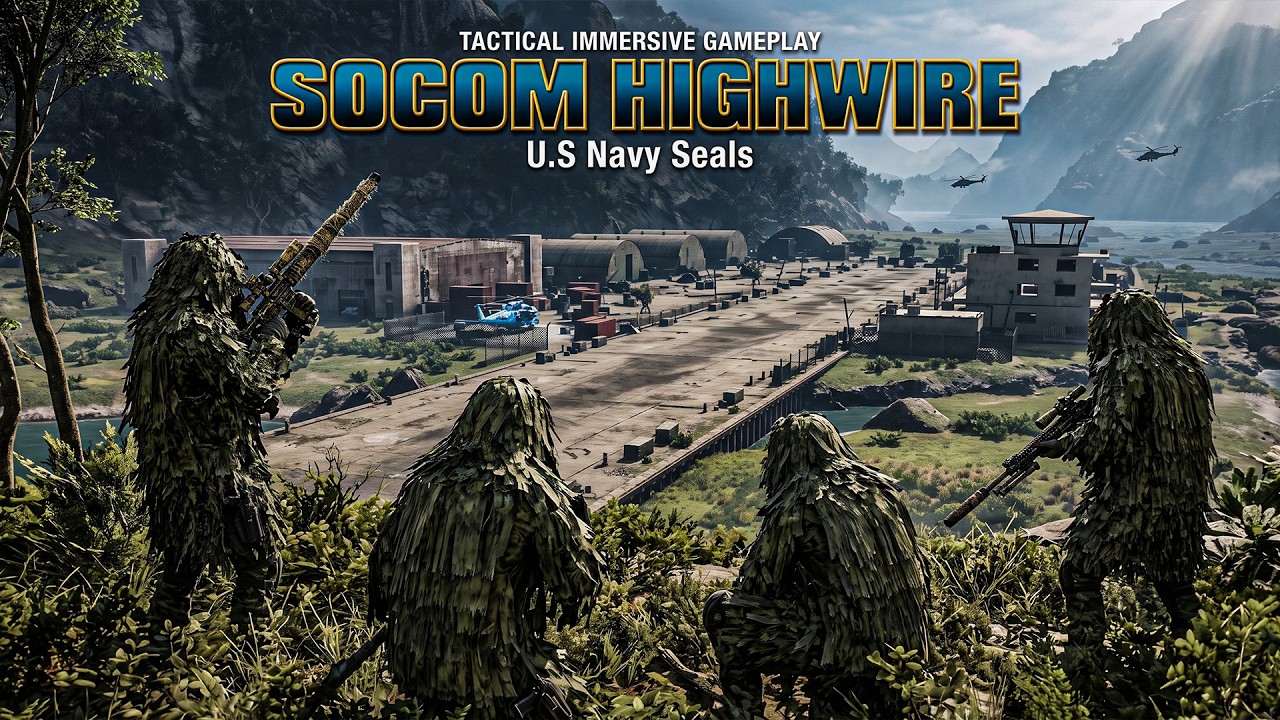 SOCOM U.S NAVY SEALs - Spec Ops Ghillie Sniper Mission | Immersive Stealth - No HUD