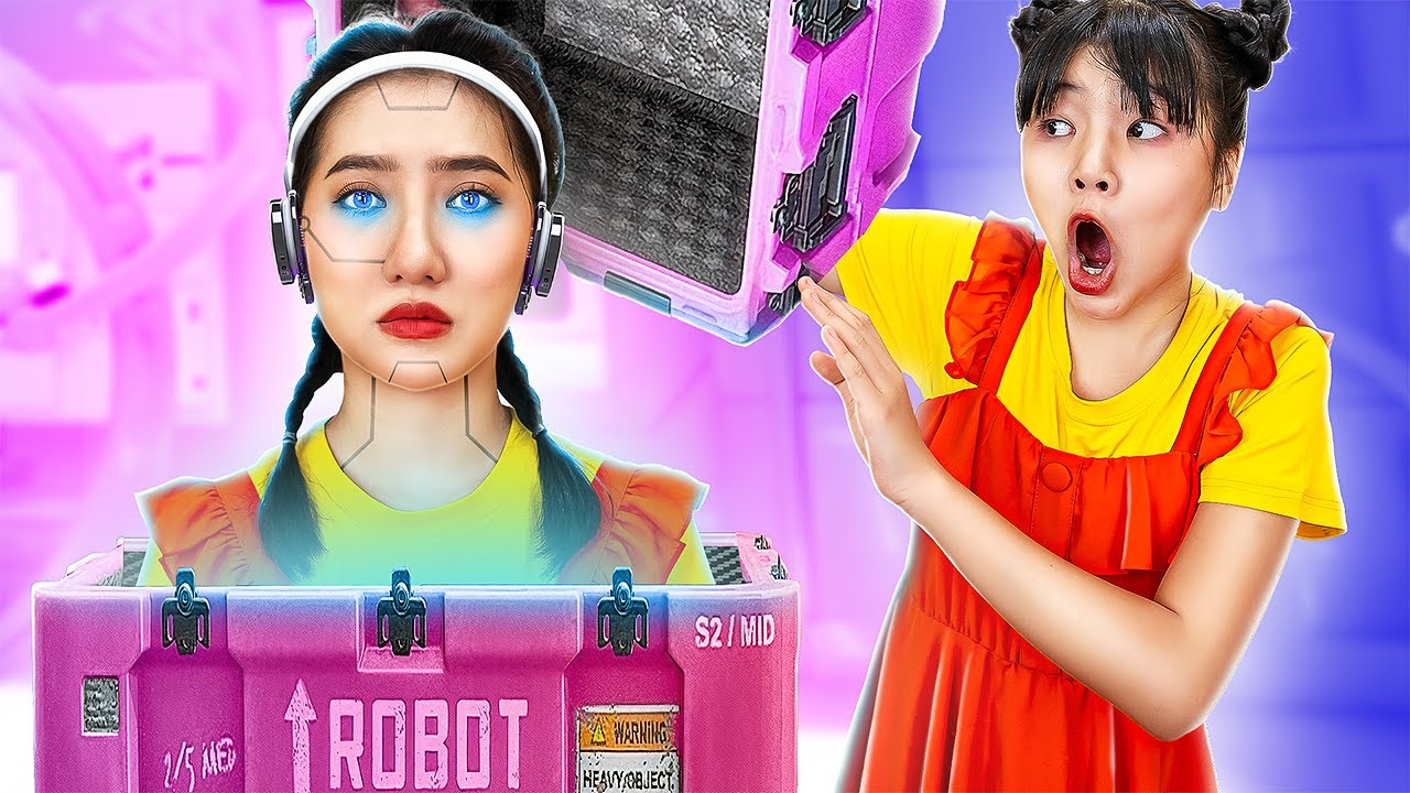 Mẹ Của Tôi Biến Thành Người Máy! Mẹ Thật Vs Mẹ Giả!