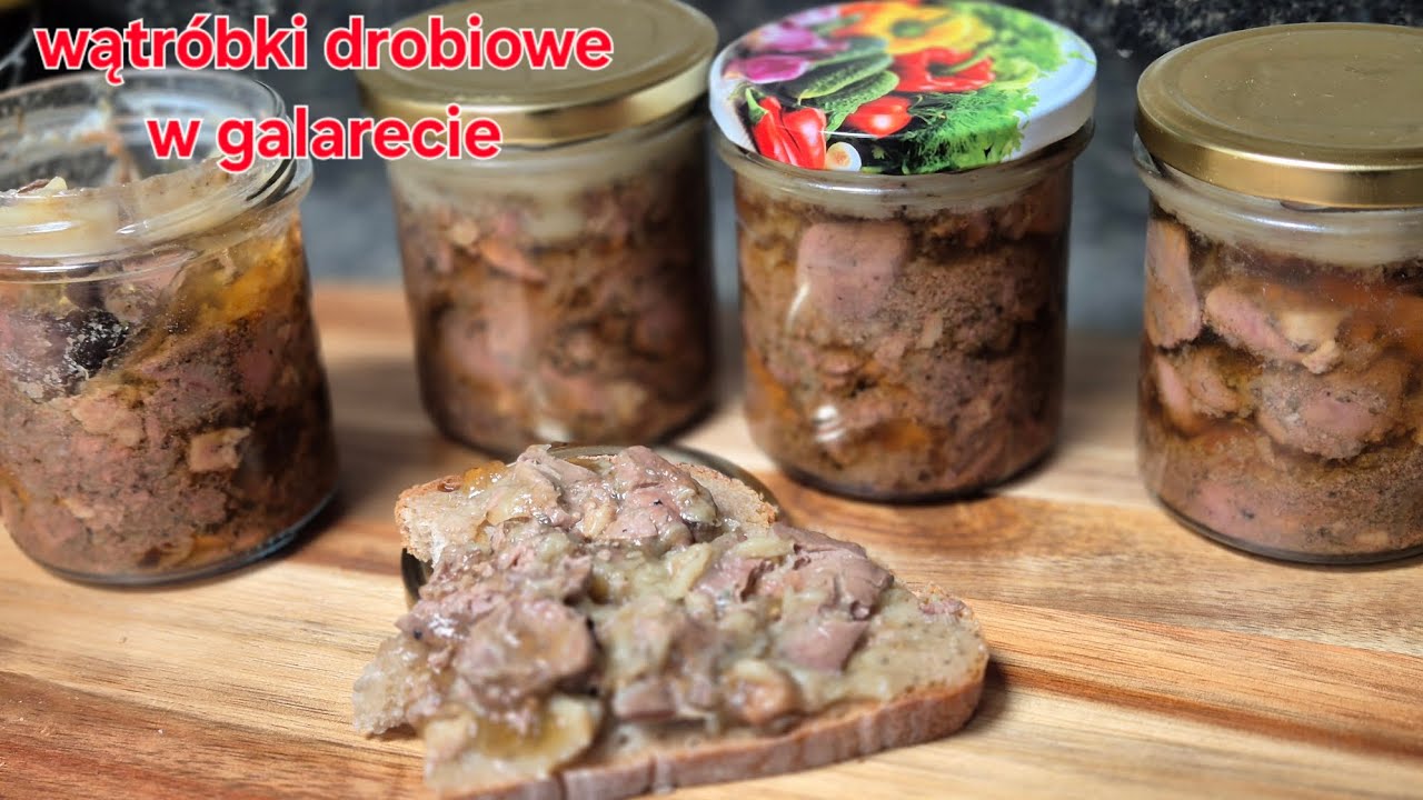 Wątróbki drobiowe w galarecie. Tego jeszcze nie było!