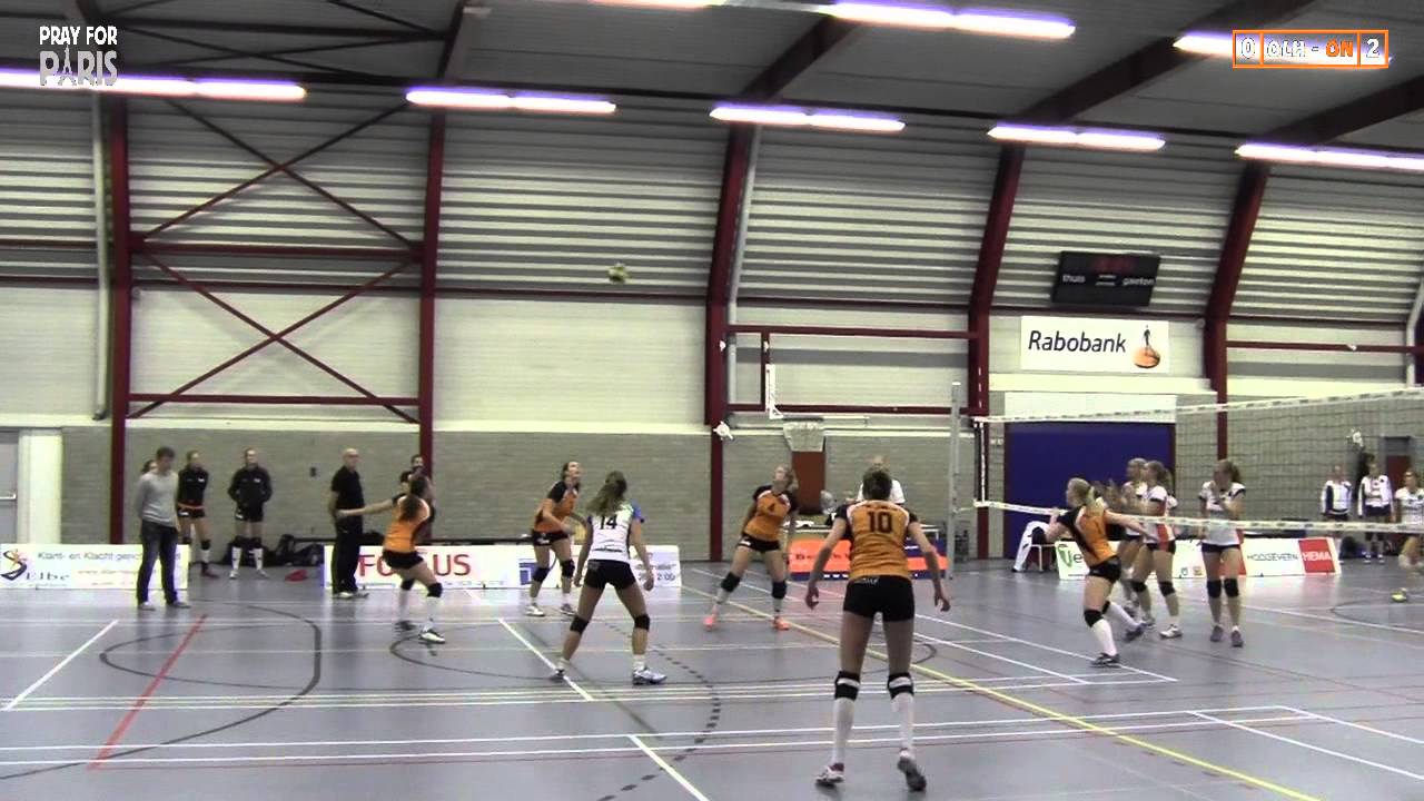 Volleybal Dames 2e div A: Betech Olhaco D1 - Oranje Nassau D1 [14-11-2015]