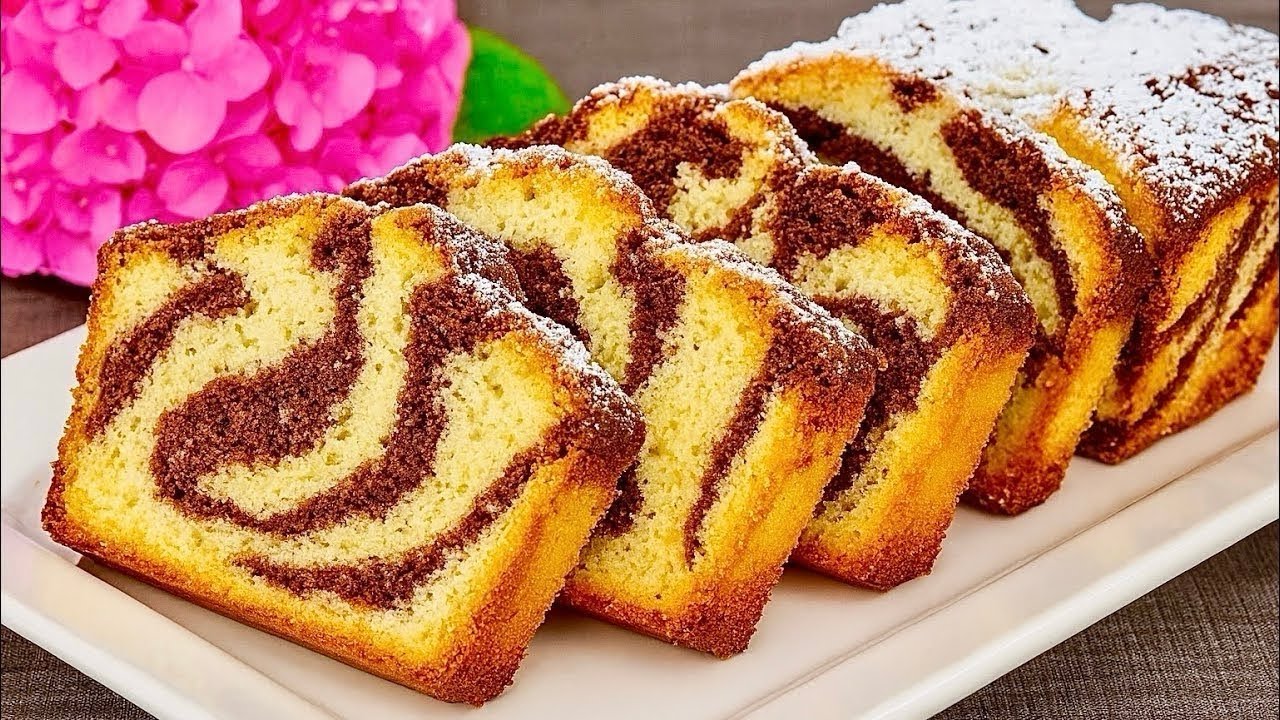 Dieses Marmorkuchen-Rezept verändert alles – du wirst es nie wieder anders machen!
